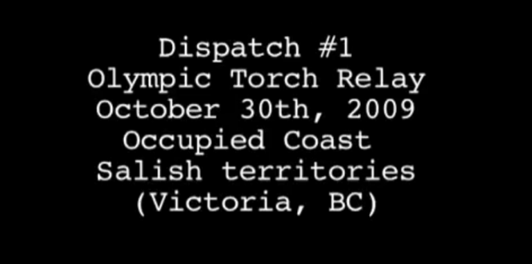 Olympic Torch Relay Dispatch #1