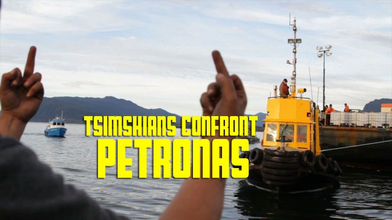 Tsimshians Confront Petronas