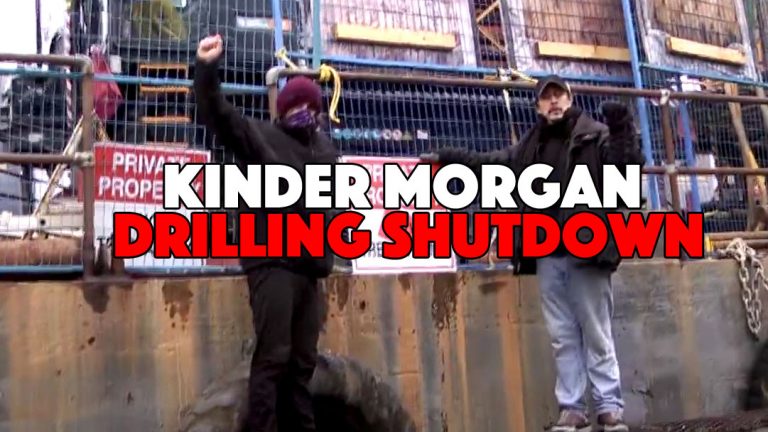 Kinder Morgan Drilling Shutdown