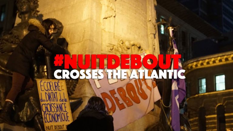 #NuitDebout Crosses the Atlantic