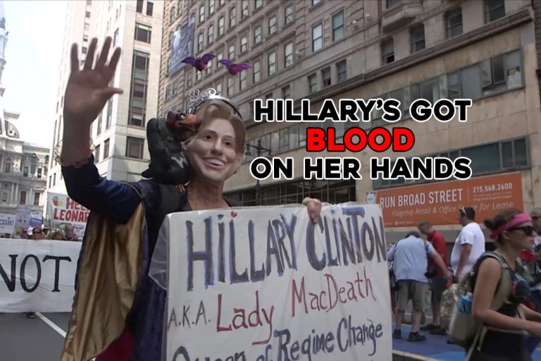 Hillary’s Got Blood on Her Hands