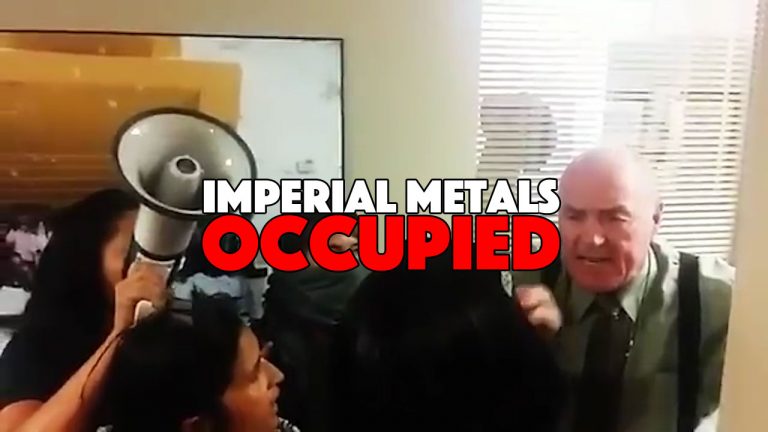 Imperial Metals Occupied