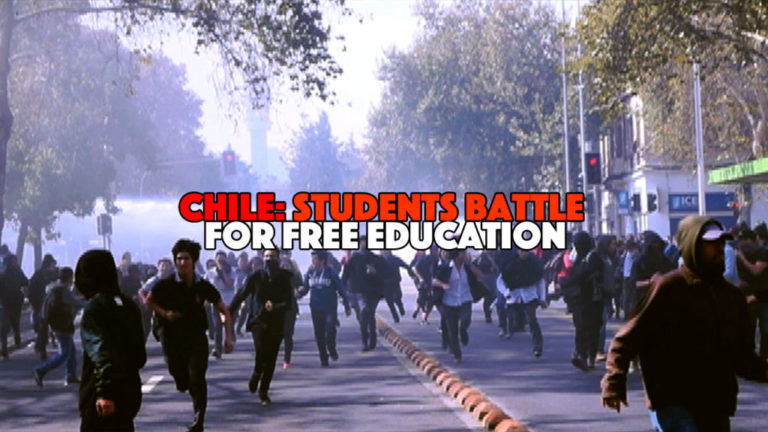 Chile Students Battle for Free Education