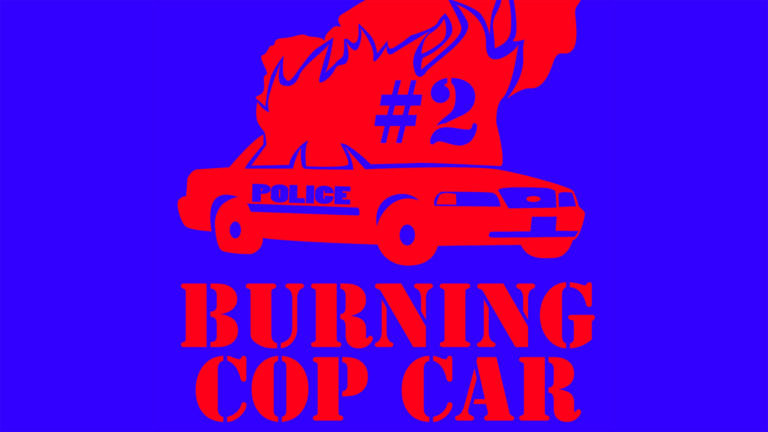 Burning Cop Car #2
