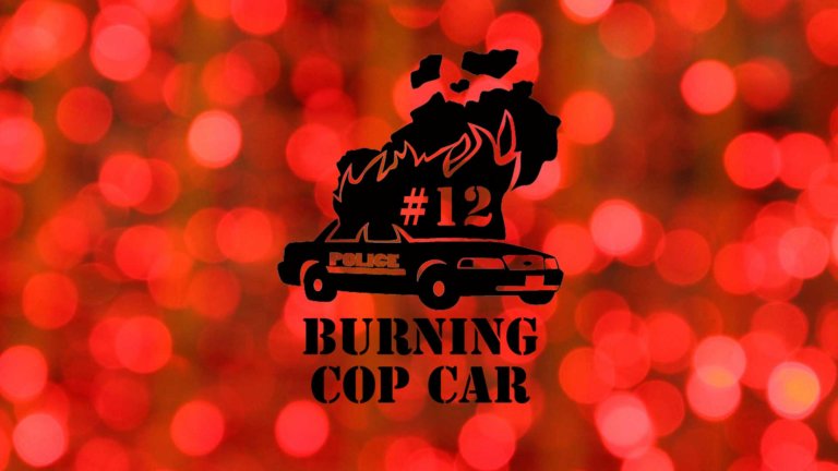 Burning Cop Car #12