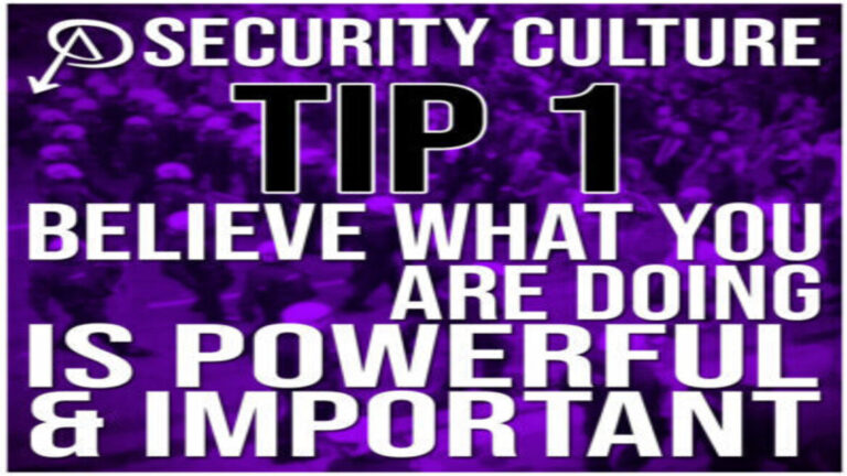 Security Culture Tip 1 – Believe What You Are Doing is Powerful & Important