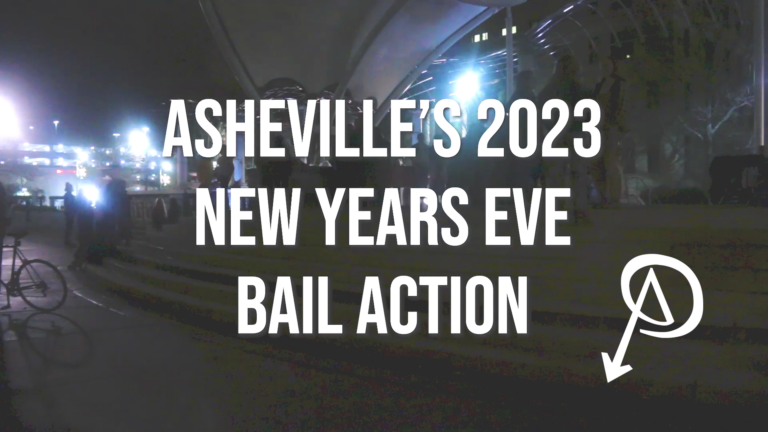 Asheville’s 2023 New Years Eve Bail Action